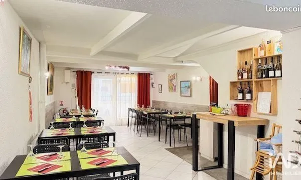 Pizzeria 129 m² MUDAISON 