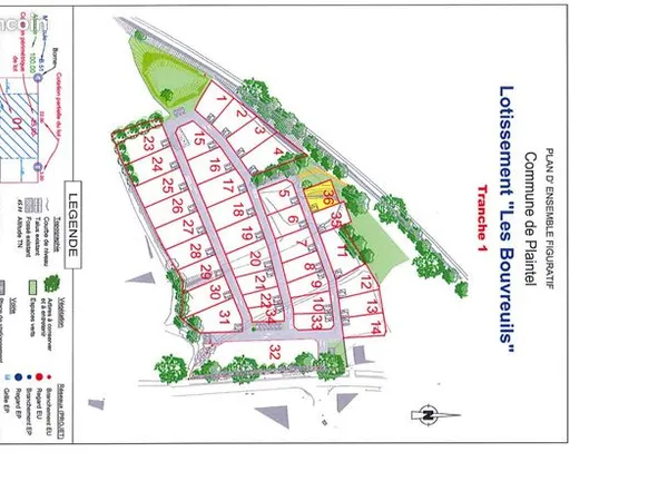 Terrain 304 m² 