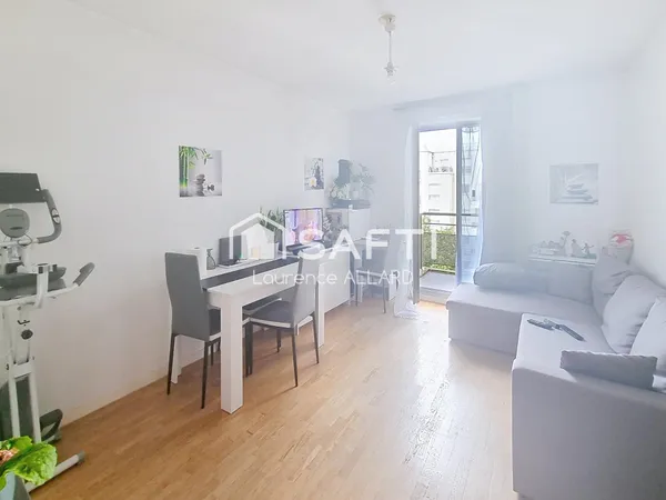 Appartement T2 vendu loué 