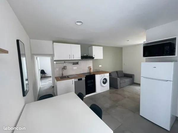 Appartement T2 35m2 Meublé Nantes Pont Rousseau 