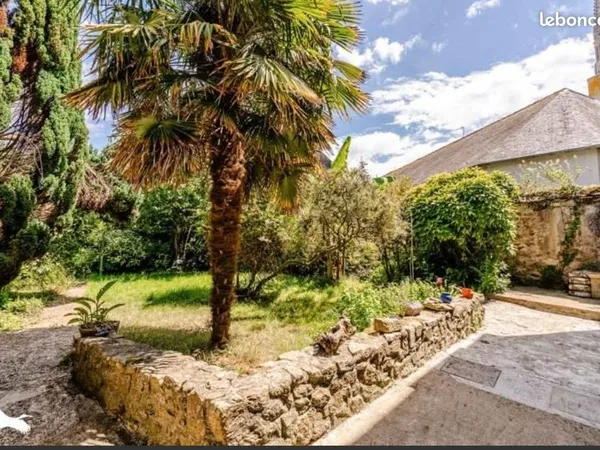 Location meublée à l'année, Plein pied avec jardin privatif 