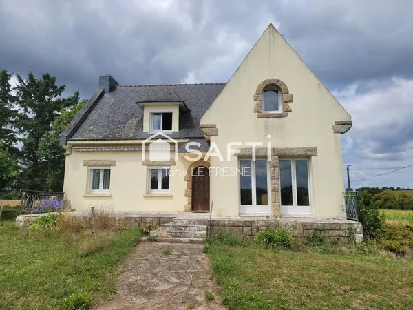 MAISON INDIVIDUELLE 6 CHAMBRES DE 145 M² ENVIRON SUR SOUS SOL AVEC UN TERRAIN DE 4500M² 