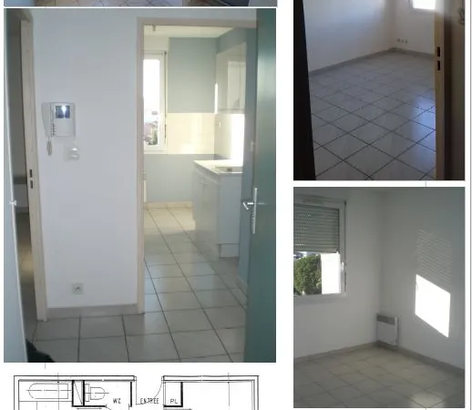 Appartement P2 avec garage et cave 