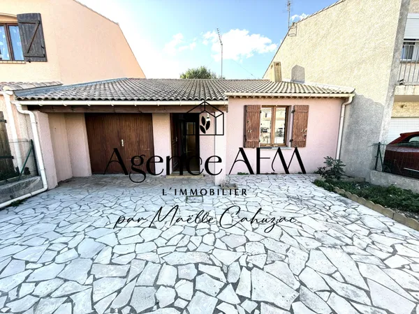 Maison 3P plain-pied - Garage 