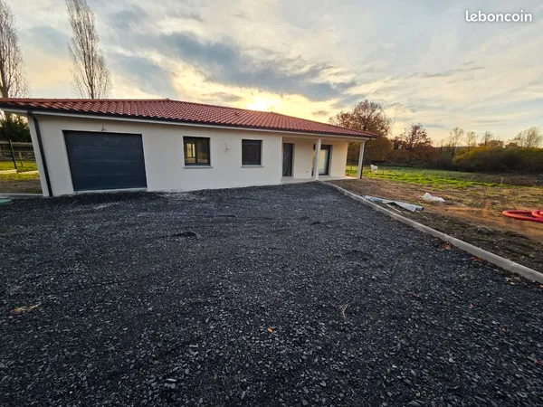 Maison 100m2 neuve frais notaire réduit 