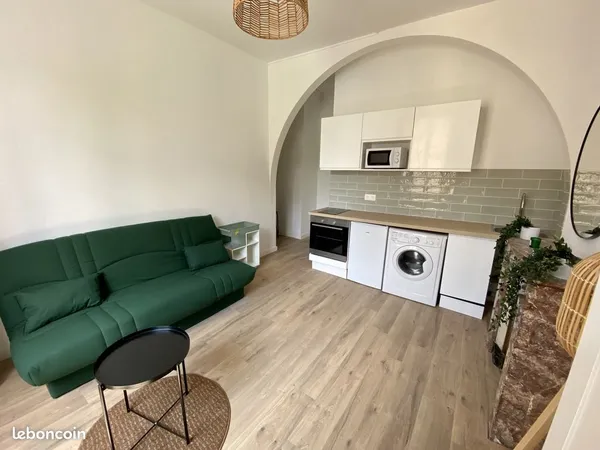 Meublé 1 pièce 19 m² 