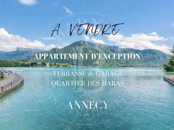 BARNES ANNECY - QUARTIER DES HARAS - APPARTEMENT D EXCEPTION - 