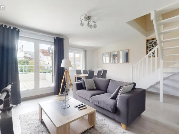 Duplex 3 pièces 63 m² 
