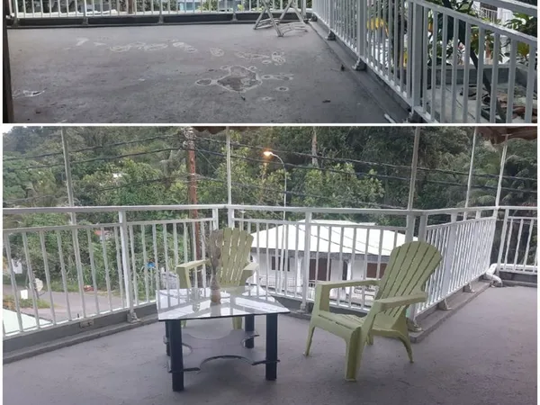 Haut de villa en mezzanine 