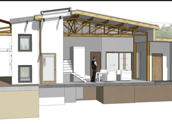 Ensemble immobilier comprenant une maison de 224 m2 et ateli 