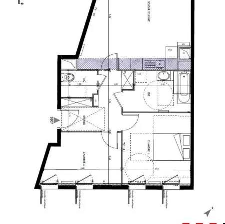 Appartement 3 pièces 67 m² 