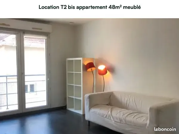 Location T2 bis 47 m2 