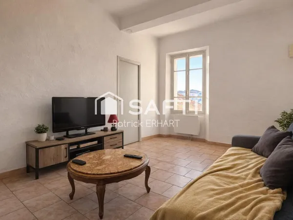 Appartement T2 au coeur du village de roquebrune 