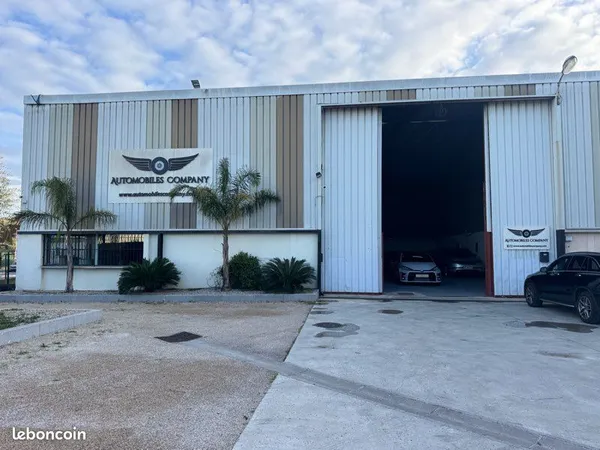 Fonds de commerce achat / vente automobile , garage de 460 M sur Cannes 