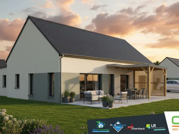 Terrain + maison 103 m² 