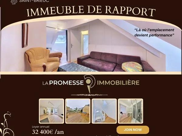 Immeuble de rapport 145 m² 