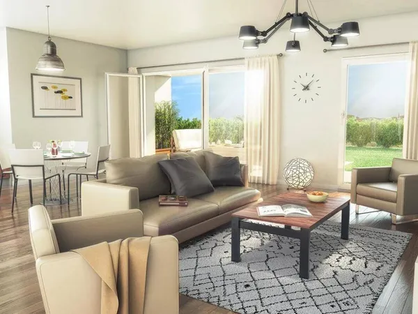 Studio 1 pièce 32 m² 
