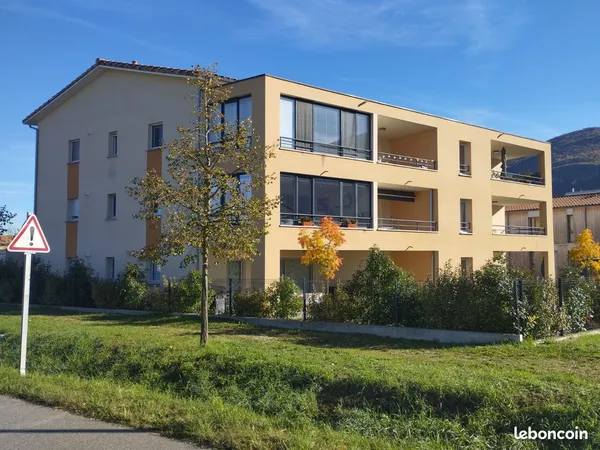 Vente appartement T3 72 m² commune d'Hostun 