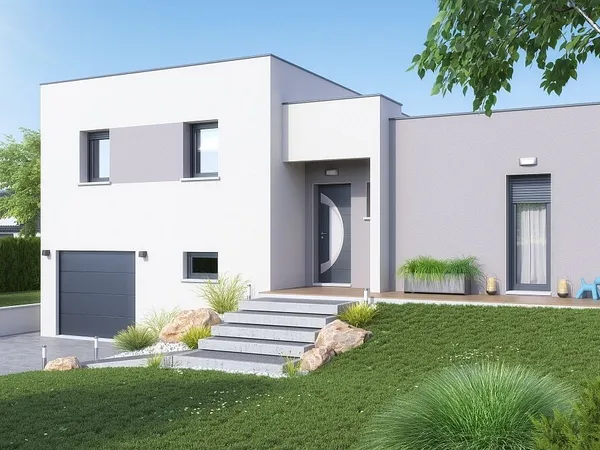 Terrain + maison 110 m² 