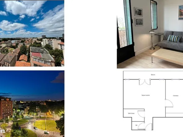 T2 meublé 35 m² - Secteur Fer à Cheval 