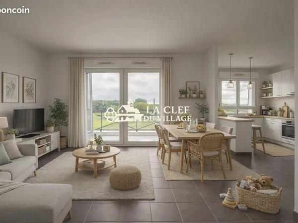 Appartement 4 pièces 91 m² 