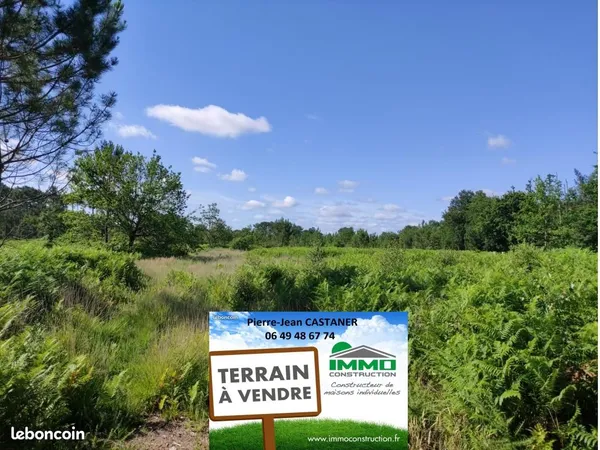 Terrain 705 m² Pontenx Les Forges 