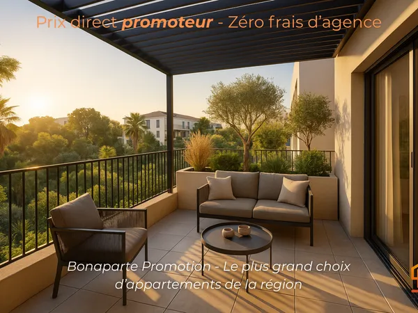 LE CRES - MAGNIFIQUE T3 DE 63M2 + TERRASSE DE 21M2 - PETIT PRIX 