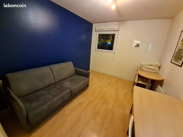 Studio meublé 20 m² - lumineux & fonctionnel - Nantes (Bd Saint-Aignan) 