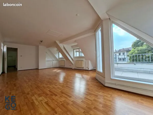 Appartement 2 pièces 62 m² 