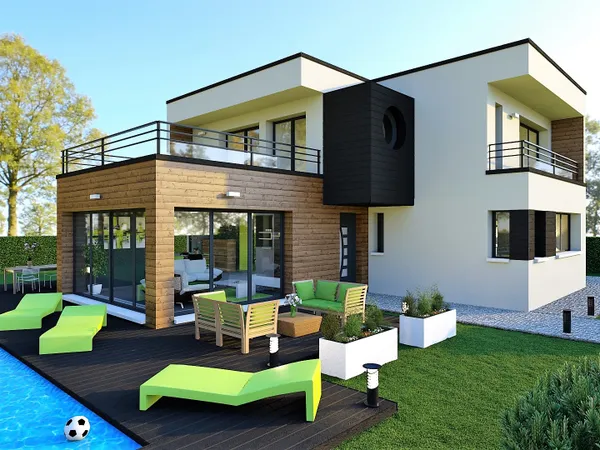 Terrain+Maison à Lindry 4 chambres 