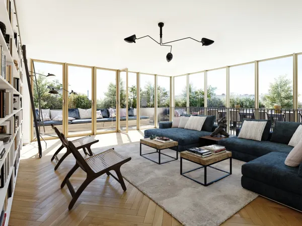 Duplex d'exception avec rooftop au dernier étage 
