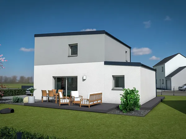 Terrain + maison 104 m² 