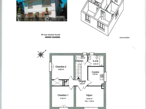 Appartement dans quartier calme 