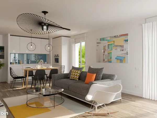 Appartement 4 pièces 94 m² 