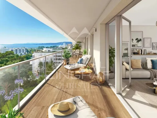 Proche nice - Appartement neuf avec vue mer exceptionelle 