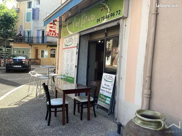 Fonds de commerce, pizzeria, restauration 55 m² Tulette 