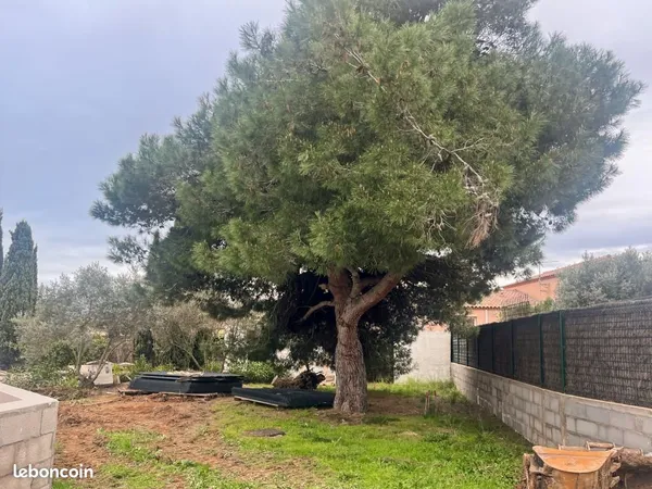 Terrain 850 m² Marseillan 