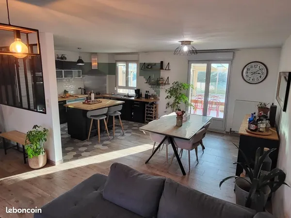Vend maison individuelle - 115m2 avec terrain 
