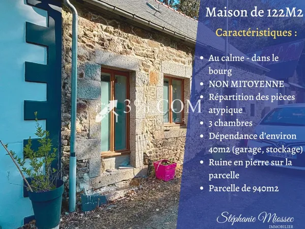 Maison 4 pièces 122 m² 