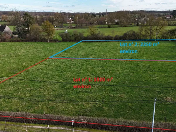 Terrain 1820 m² 