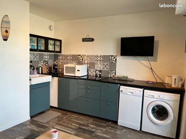 Appartement T2 avec loggia et parking privatif 