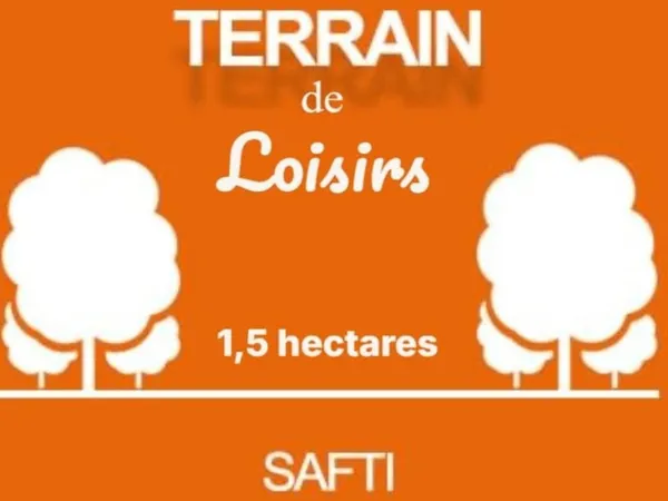 Terrain de Loisirs de 15 000m2 