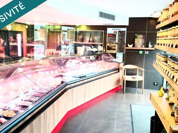 Boucherie, charcuterie, murs commerciaux, traiteur 450 m² MIRECOURT 