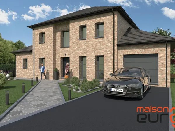Terrain + maison 143 m² 