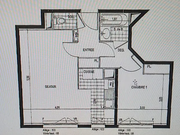 Appartement à vendre 