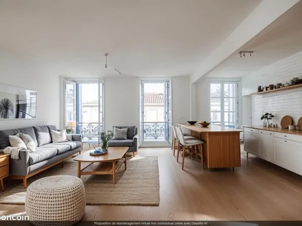 Appartement 3 pièces 71 m² 