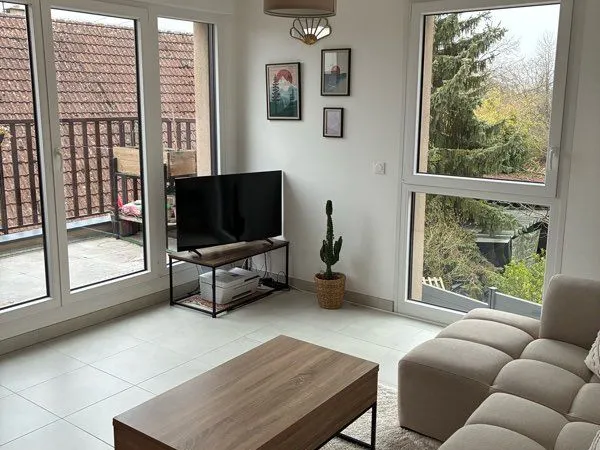 Appartement F2 / 47 m² avec balcon, garage et cave - Blaesheim 