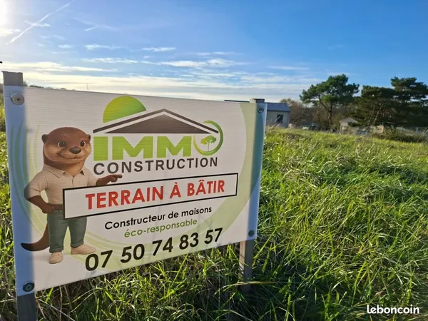 Terrain 480 m² Saucats 