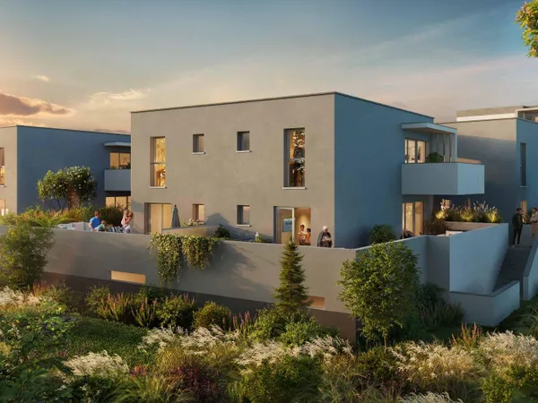 Appartement neuf au rez-de-chaussée avec grande terrasse à Agde. 