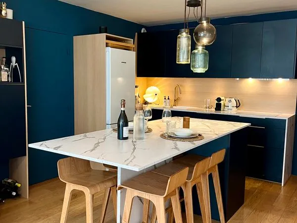 À louer - T2 meublé haut de gamme - 45 m² - Quartier Ourcq / Buttes-Chaumont - Paris 19e - 